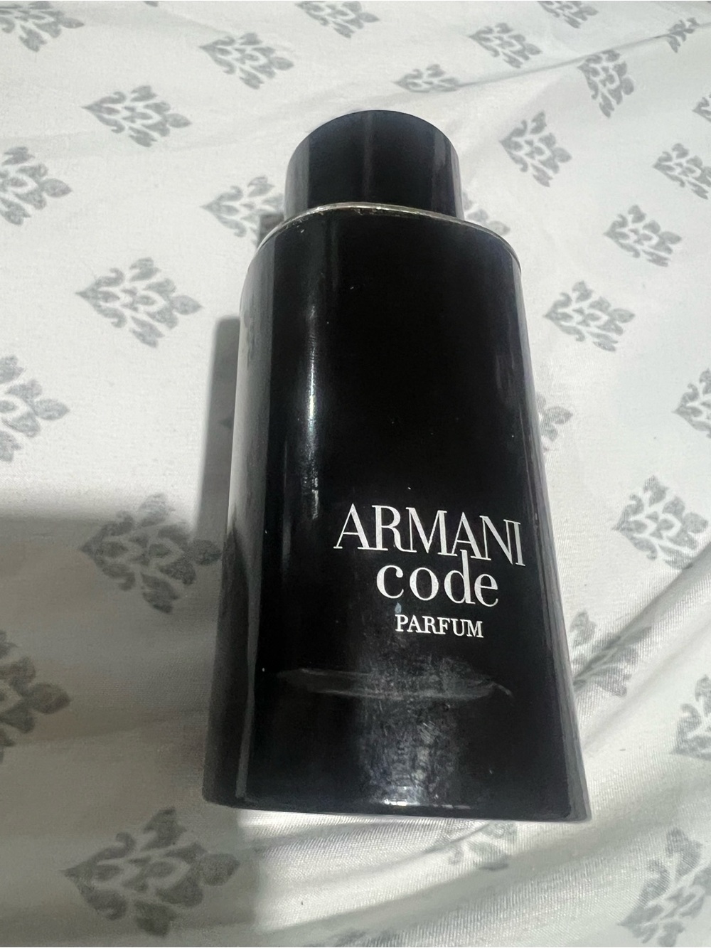 Giorgio Armani Code Parfum Bottle in Black